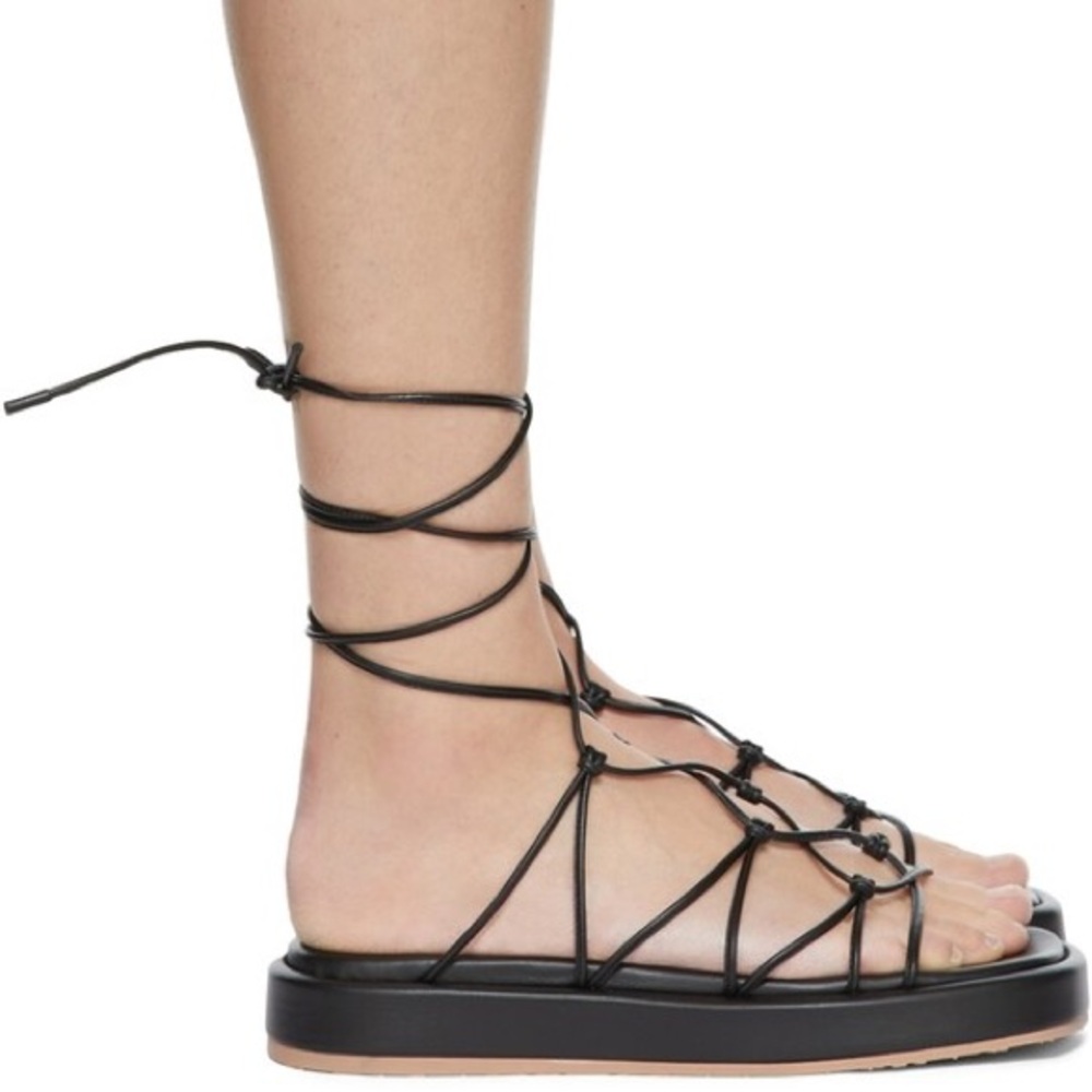 Gianvito Rossi Minas Flatform Sandal